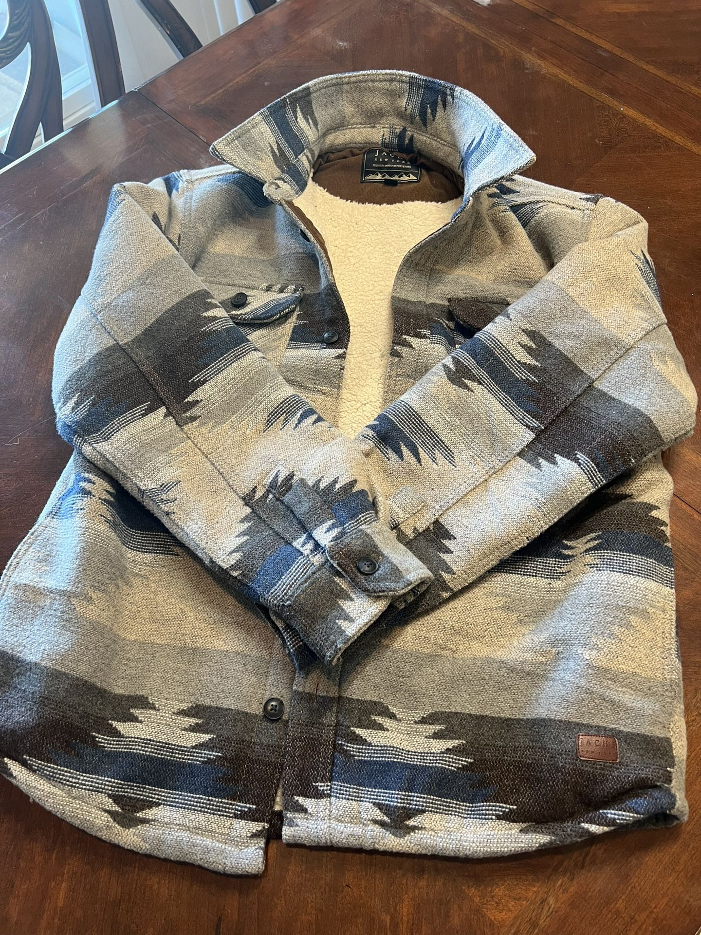 Jacks Ny Wool Sherpa Lined Jacket