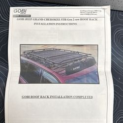 Gobi Rack for Jeep Grand Cherokee 5th Gen 2nd Row