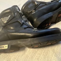 Harley Davidson Zip Up Biker Boots Repost 6/22/25