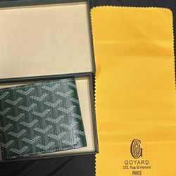 Goyard Wallet Green