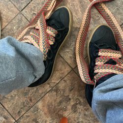 Lanvin Curb Sneakers