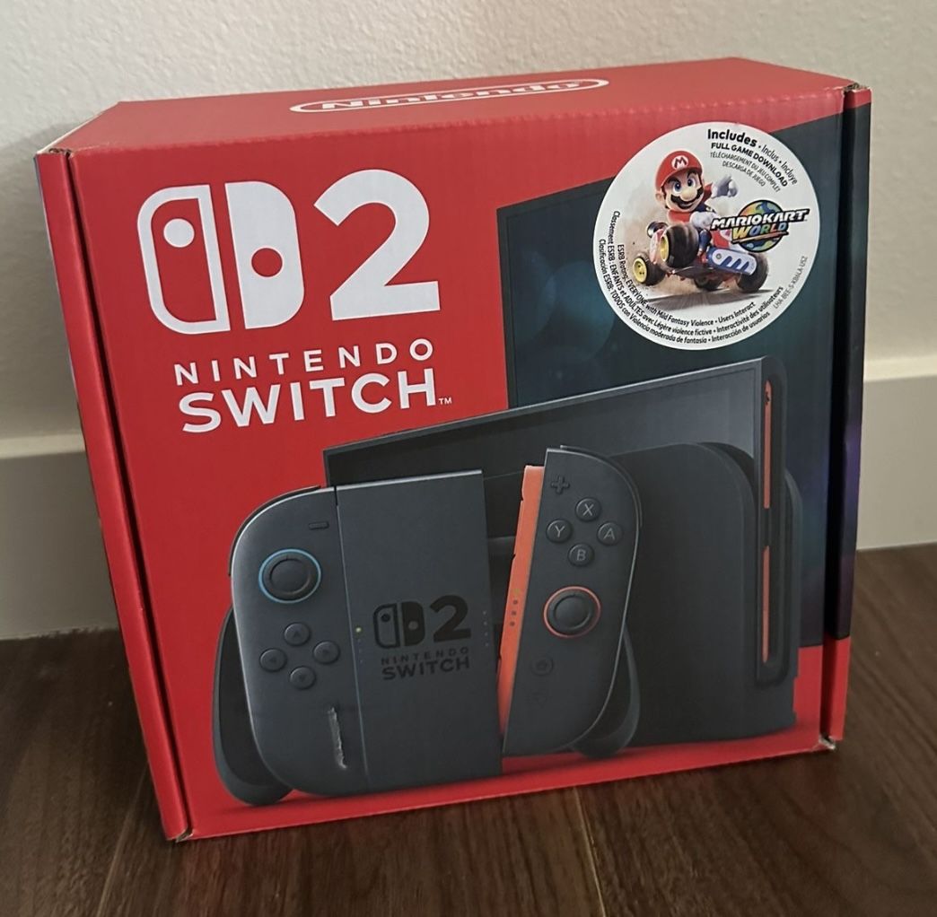 Nintendo Switch 2 Mario Bundle