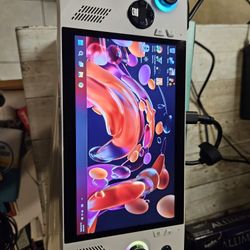 Asus Rog Ally With Case And Monitor