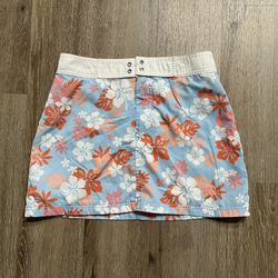 Forever 21 Hawaiian Floral Skirt Women’s size M