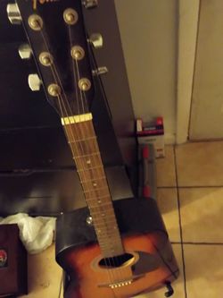 Fender Acoustic Guitar Sunburst