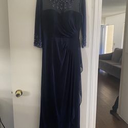 Deep Blue Dress 