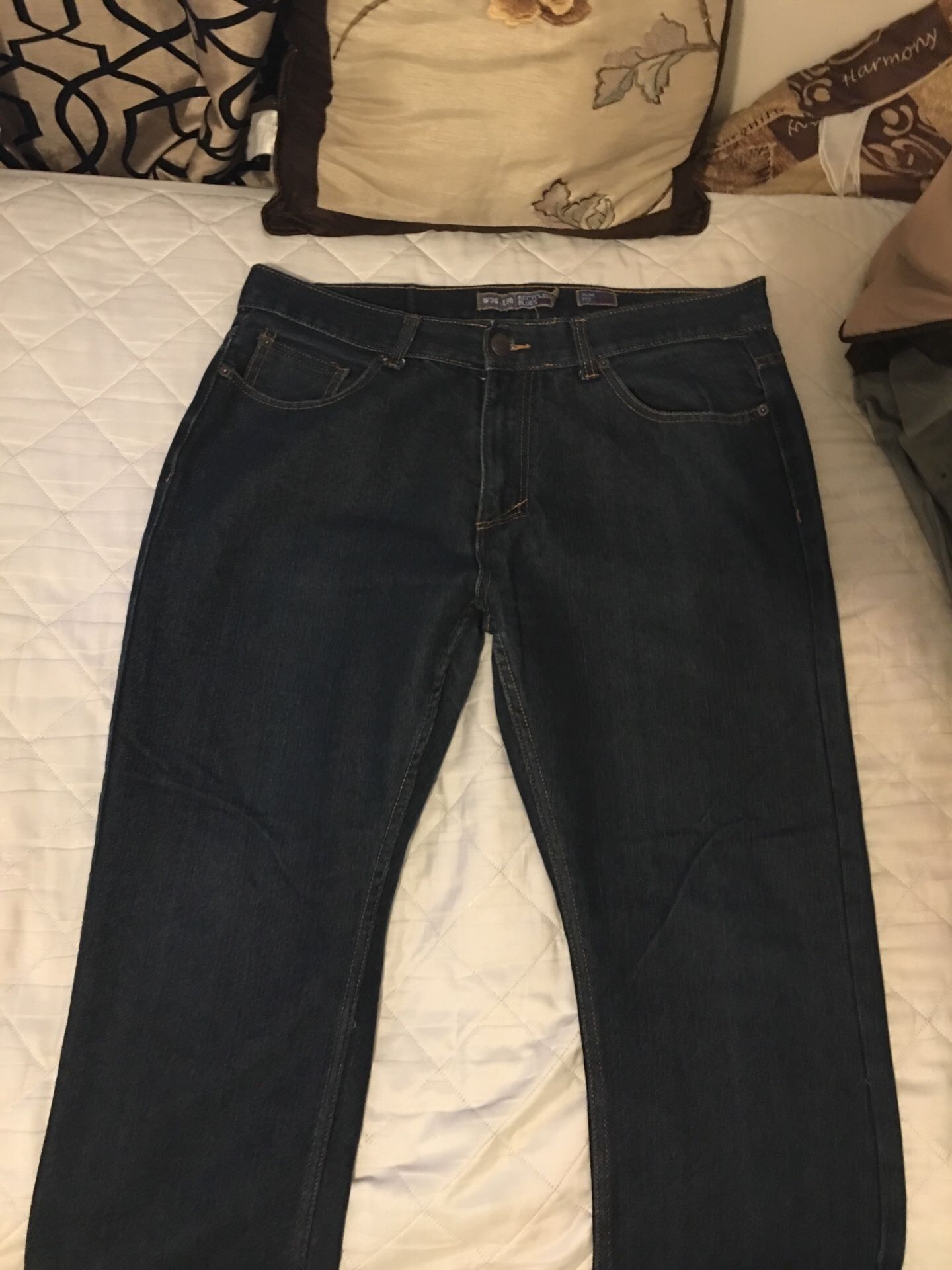 Recycled blue brand