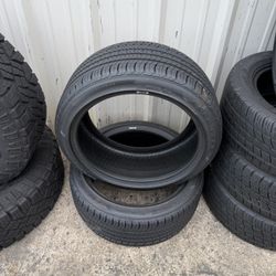 2 Llantas 235/40/18 Dela Goodyear 95% De Vida 