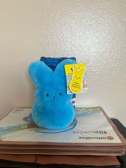 Peeps Blue Bunny Plush and Blanket Set