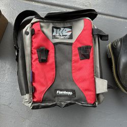 Flambeau Outdoors Fishing Backpack R50BK-1 "IKE" Ritual 50 Plus Waterproof Boots 