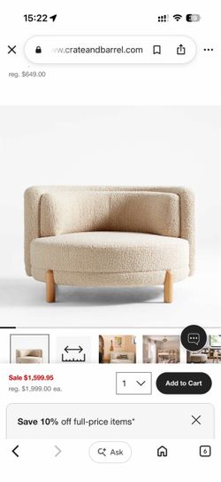 Family Oversized Sherpa Lounge Chair and a Half