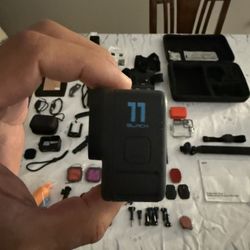 GoPro Hero 11 Black Bundle with Accessories (Orig. $700)