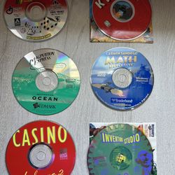 Vintage PC Game Lot