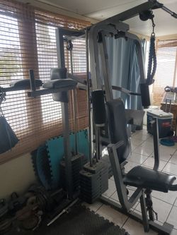 Home gym.