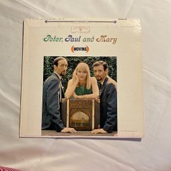 Peter Paul and Mary Moving Warner Brothers 1473 Record Album Vinyl