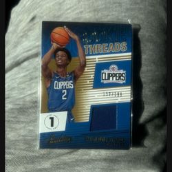 SGA ROOKIE JERSEY /199 - Shai Gilgeous-Alexander 2018 Absolute RC