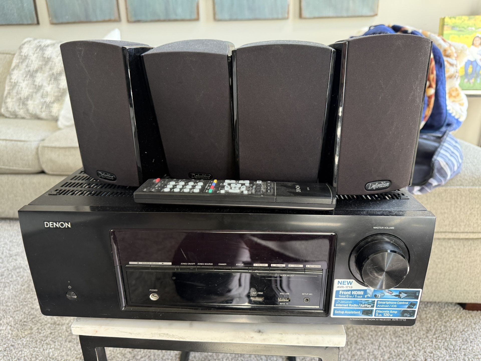 Denon Speaker System For Sale