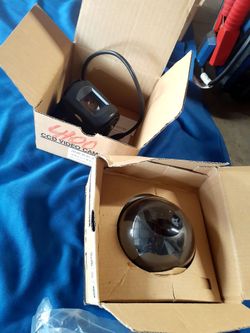 CCD Video Security Camera Lot of 2