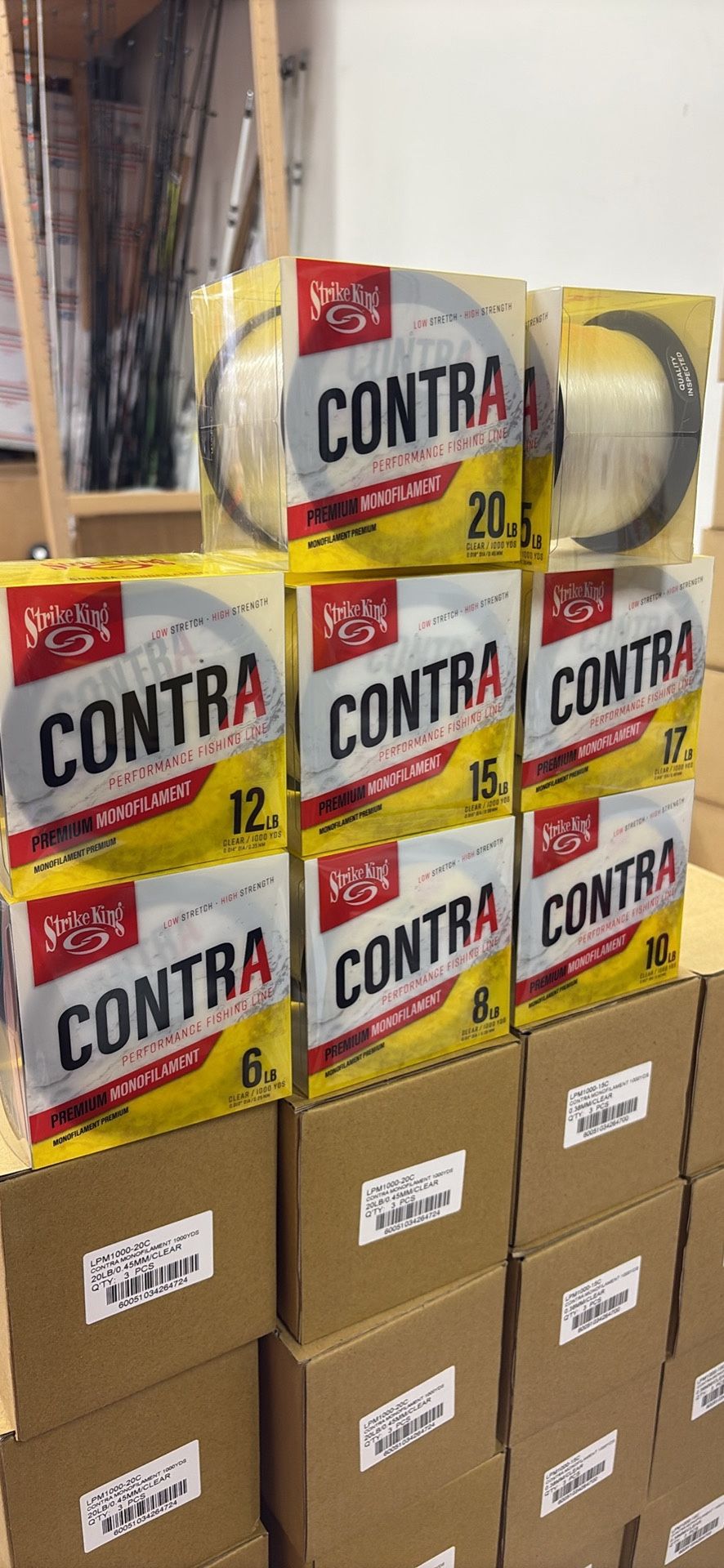 STRIKE KING CONTRA MONO (PICK A SIZE)