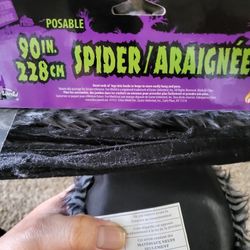 11 Spider W/different Colors. 90"x228cm