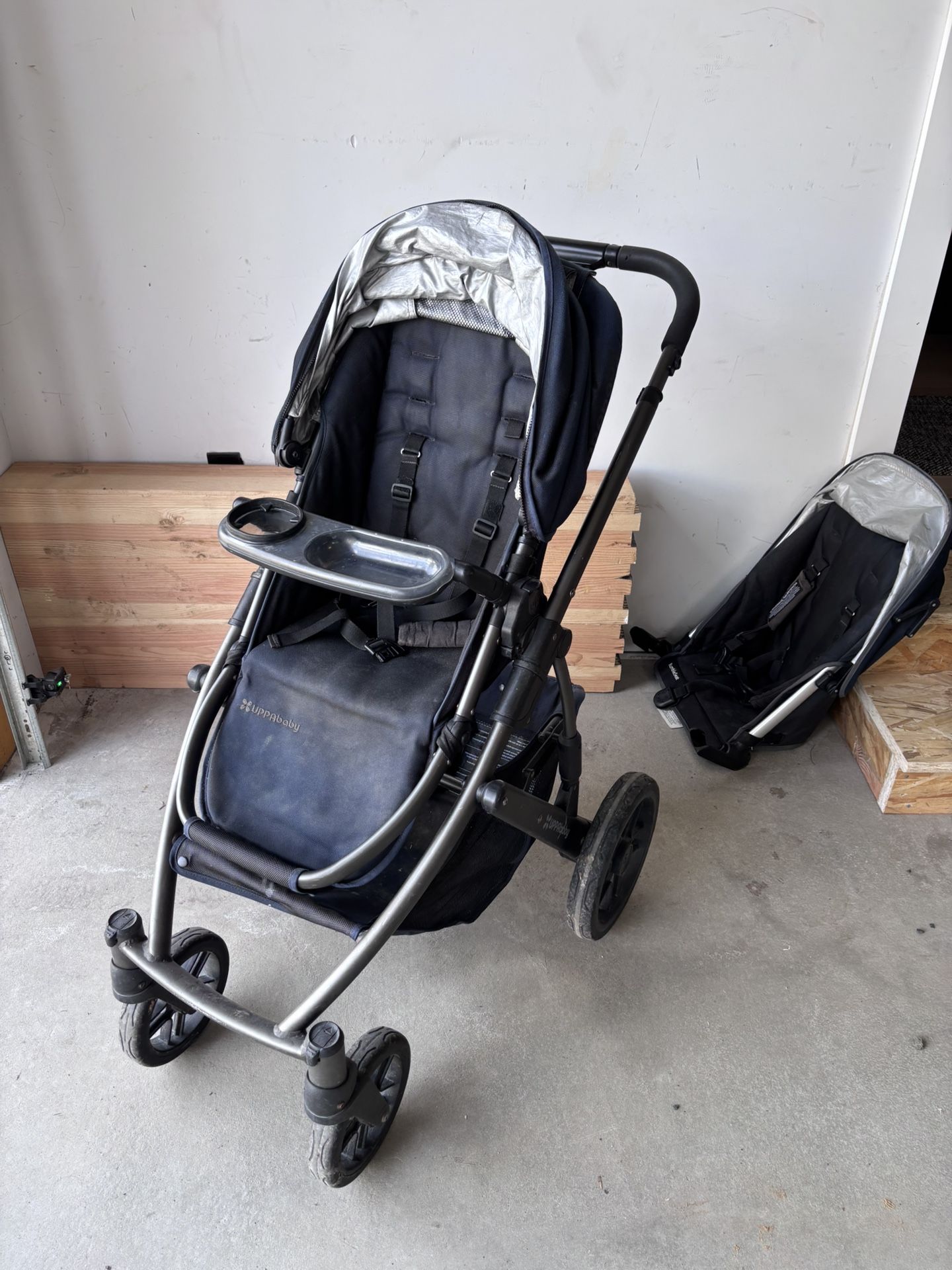 UPPA Baby Vista Stroller Double