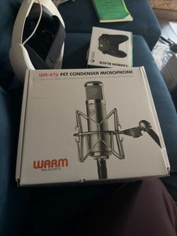 Brand New Warm Audio WA-47jr Studio Condenser Microphone – Complete in Box