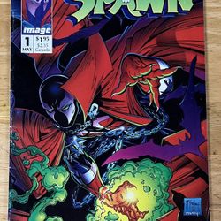 Spawn Comic Books Issues #1 and #4
