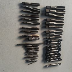 Machinist Tools Thread Taps And Double End Mills 