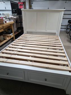 Queen bed frame