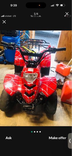 110 cc 4 Wheeler Gas