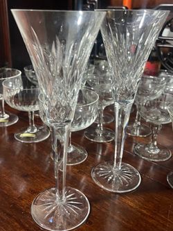 Waterford champagne glasses