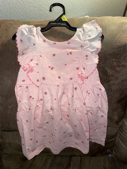 Strawberry toddler dress