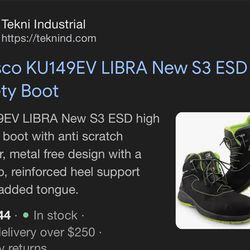 Giasco Safety Shoes Libra New S3 Safety Boot Size 12