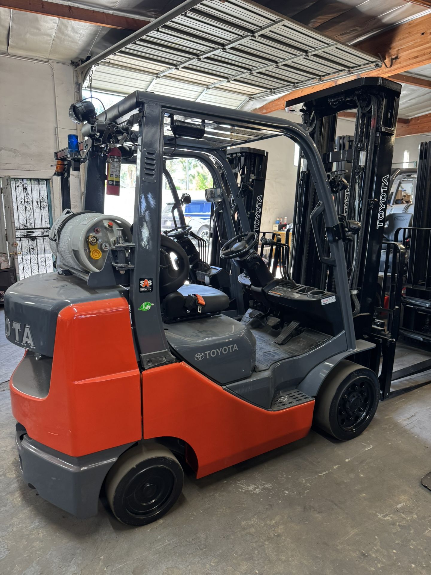 2019 Toyota 8FGCU30 Forklift 3K Hours!