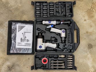 Primefit 3-Piece Pneumatic Air Tool Kit with Carrying Case