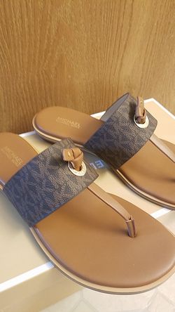 MICHAEL KORS Logo sandals, new