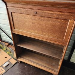Desk/ Bookcase. ANTIQUE