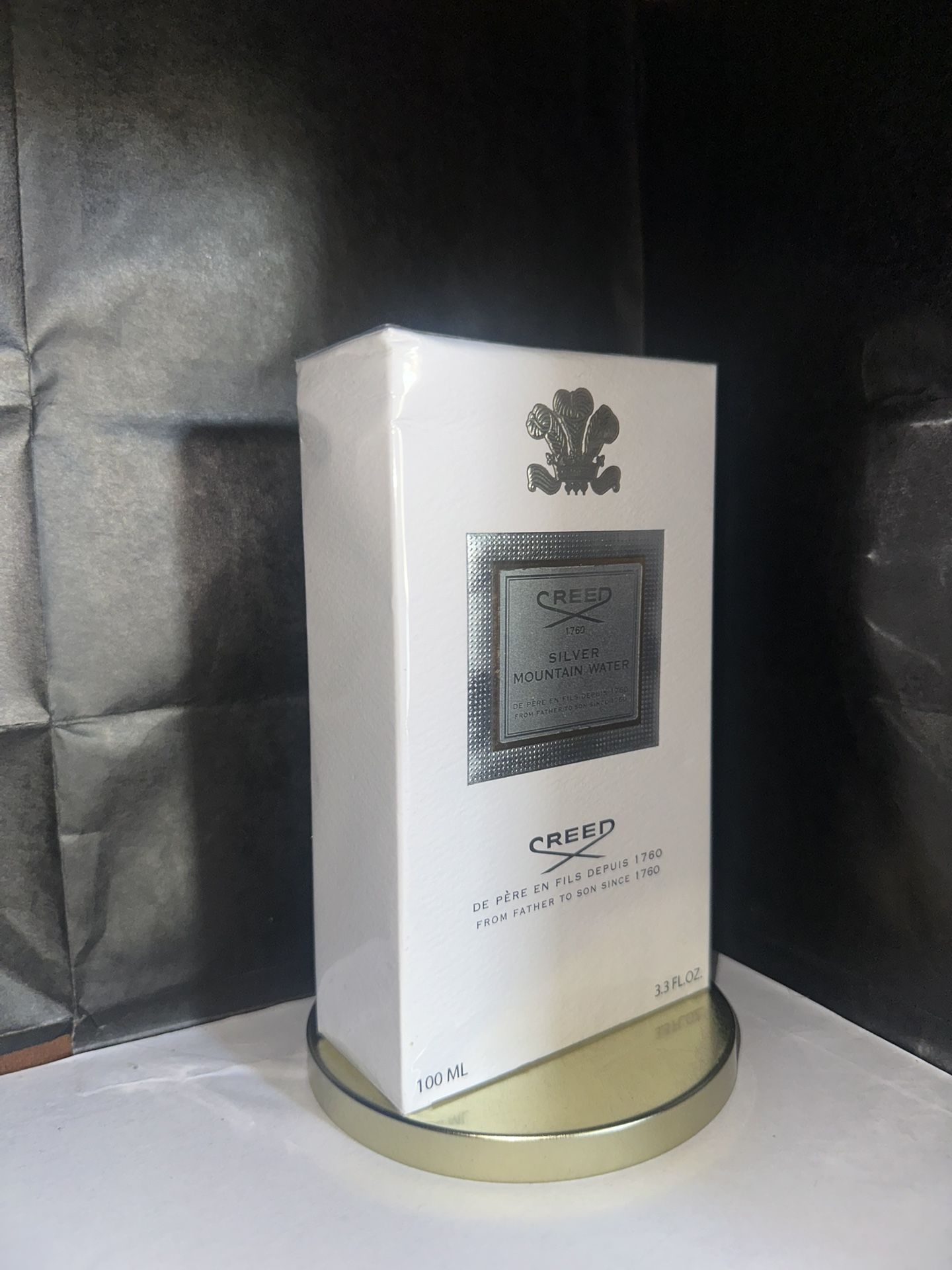 Creed Silver Mountain Water (3.3oz / 100ml) Brand New & Sealed