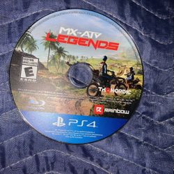 PS4 Game MX Vs ATV Legends 