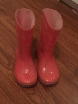 Toddler Rain Boots Size 8c  $6