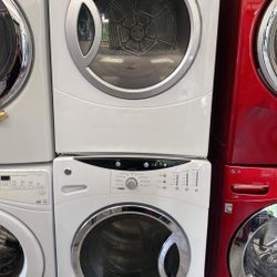 GE Washer And Electric Or Gas Dryer Set For $680