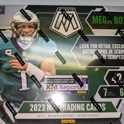 2024 Panini Prizm NFL Football Mega Box Pink Pulsar Prizm