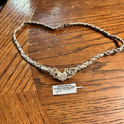 Sterling Silver Choker Necklace