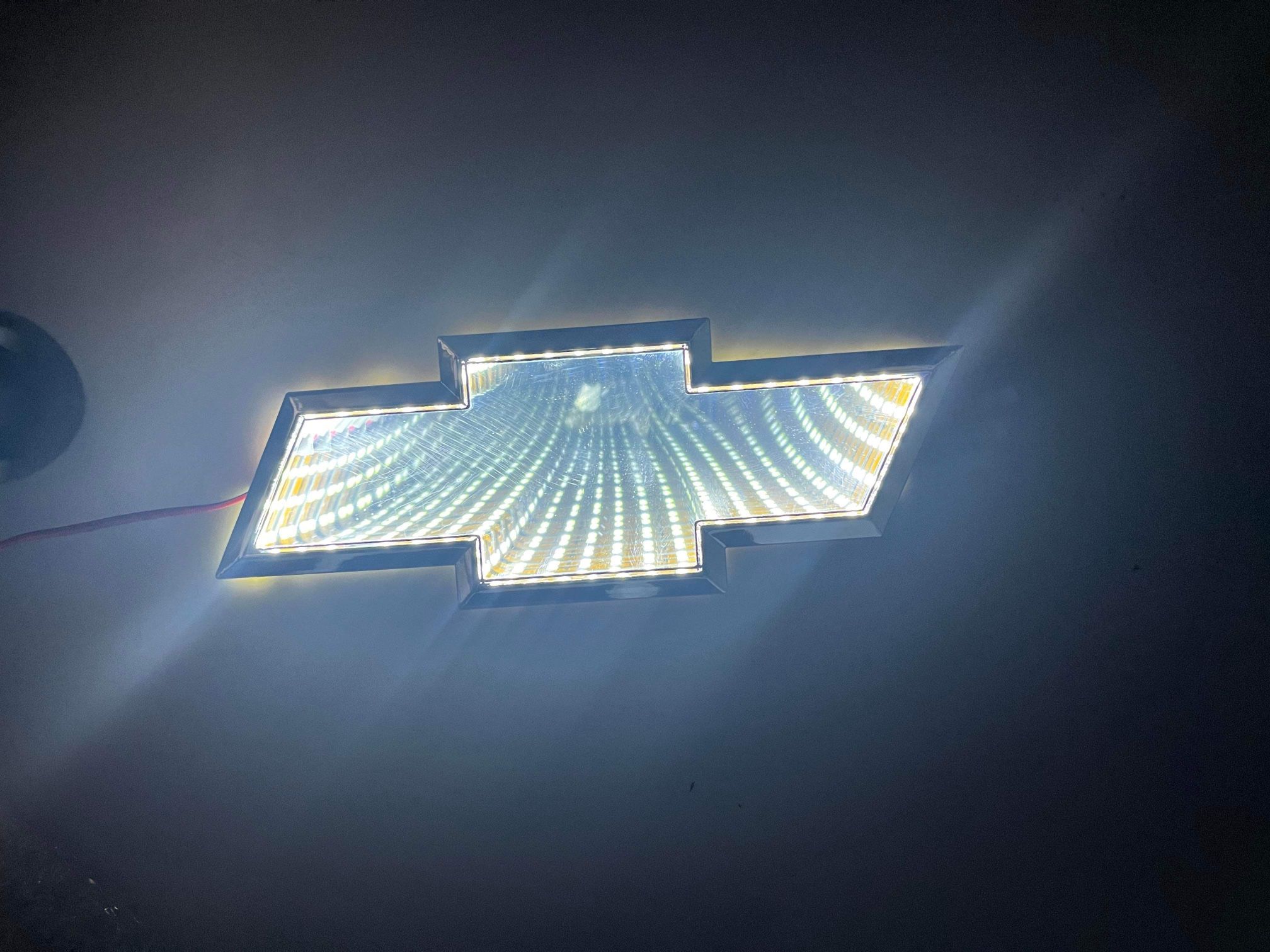 Chevy Emblem Led Light White, Red, Blue Colors