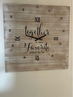 Photo clock / wall decor