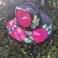 Artisanal Hand Painted Hat