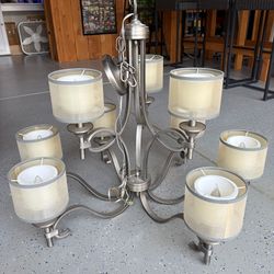 Lacey 9-Light 2-Tier Chandelier 