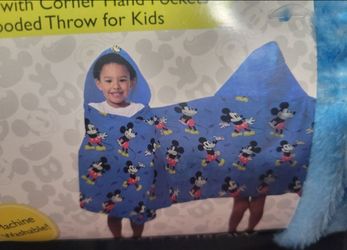 Mickey Mouse Hooded Blanket
