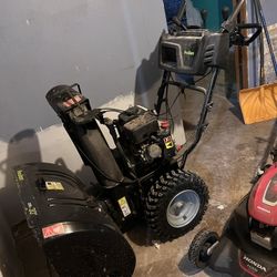 Snow Blower And Lawn Mower 
