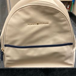 Tommy Hilfiger Tan Backpack 